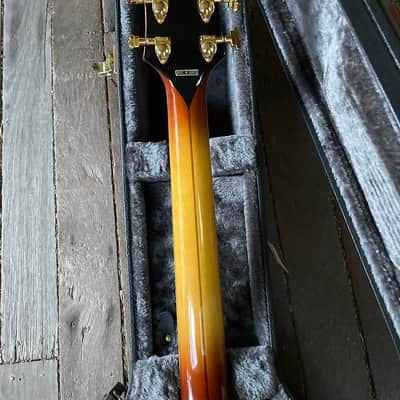 D'Angelico Left Handed DAngelico EXL-1 Hollow Body Jazz Guitar - Ice Tea image 7