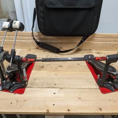 DW DWCP5002AD4 5000 Accelerator Double Bass Drum Pedal 2010s - Black/Red image 16