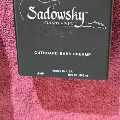 Sadowsky Outboard Bass Preamp (original vintage version) image 2