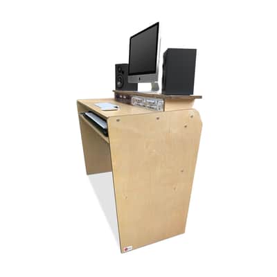 Bazel Studio Desk Raystag-61 key Studio Desk in Birch Ply image 2