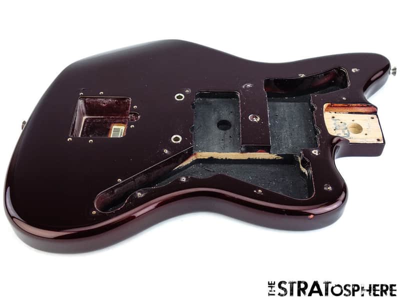 2018 Fender Troy Van Leeuwen Jazzmaster BODY Guitar Parts Oxblood BSTOCK image 1