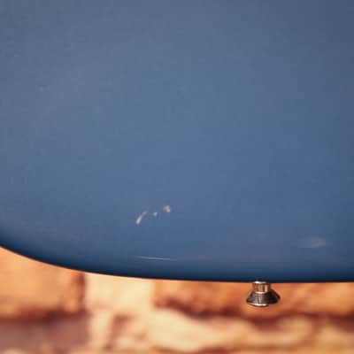 Left Handed Precision Bass w/ MIJ 50th Anniversary Fender Jazz Bass Neck Lake Placid Blue image 11
