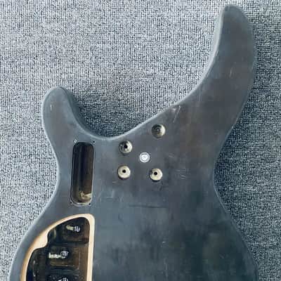 Black Basswood Solid Bass DIY Project Body image 2