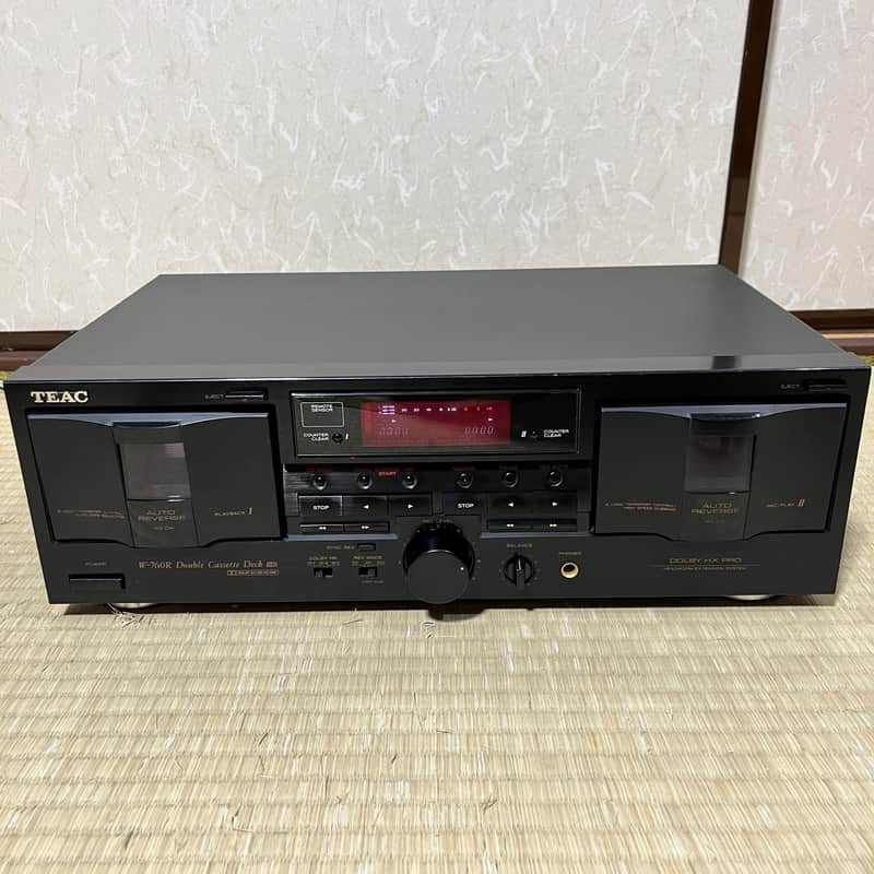 TEAC W-760R Double Cassette Deck image 1