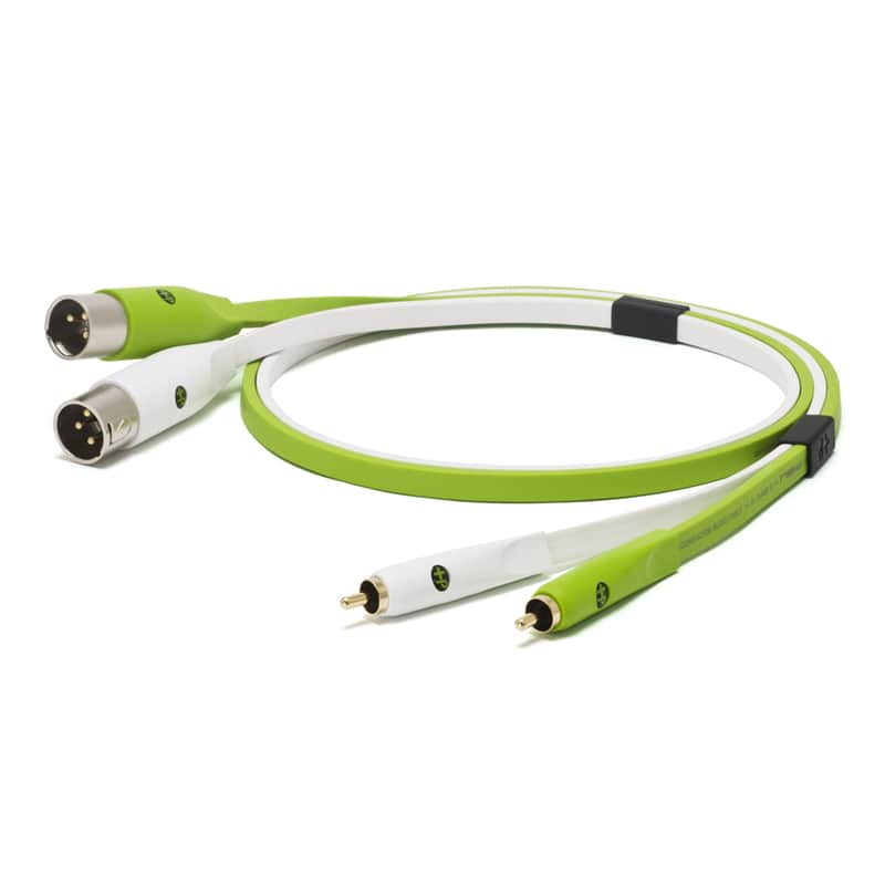 NEO by Oyaide d+ RXM class B 2x XLR male Stereo RCA 2m - Cable for DJ image 1