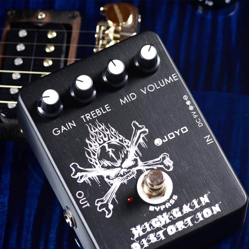 JOYO JF-04 High Gain Distortion, Guitar FX Pedal with Mid EQ 2020 Black image 1