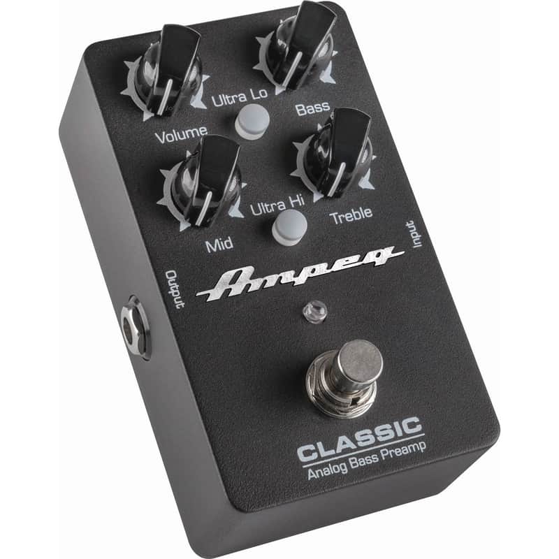 Ampeg Classic Analog Bass Guitar Preamp Pedal image 1