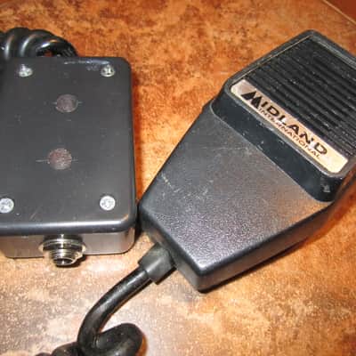 Circuit Bent Modified Vintage Midland CB Microphone Lo-Fi Mic Microphone image 4