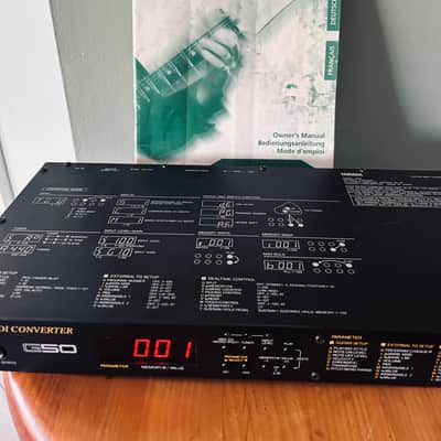 Yamaha G50 Guitar MIDI Converter Rack Unit w/ Power Supply – Tested Working