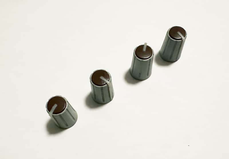 4 Allen & Heath Mixer Brown Top Knobs for GL Series, ML Series, MixWizard WZ Series image 1