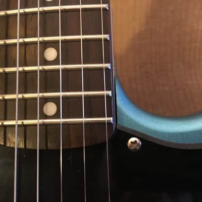 Squier Bullet Stratocaster Single Humbucker Electric Guitar Ice Blue Metallic image 10
