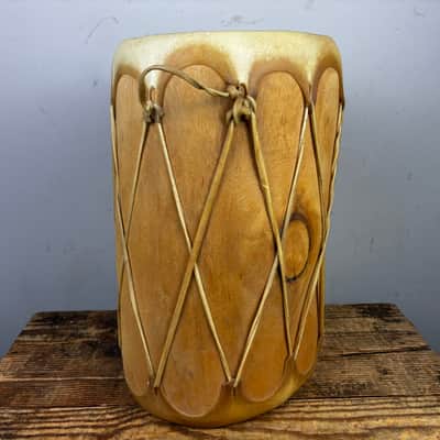 Handmade Taos-Style Powwow Drum - 11” image 2