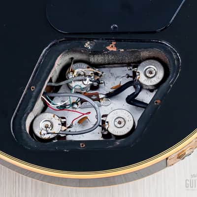 1991 Gibson Custom Shop Edition Pre-Historic '54 Les Paul Custom Black Beauty w/ Case, Yamano image 15