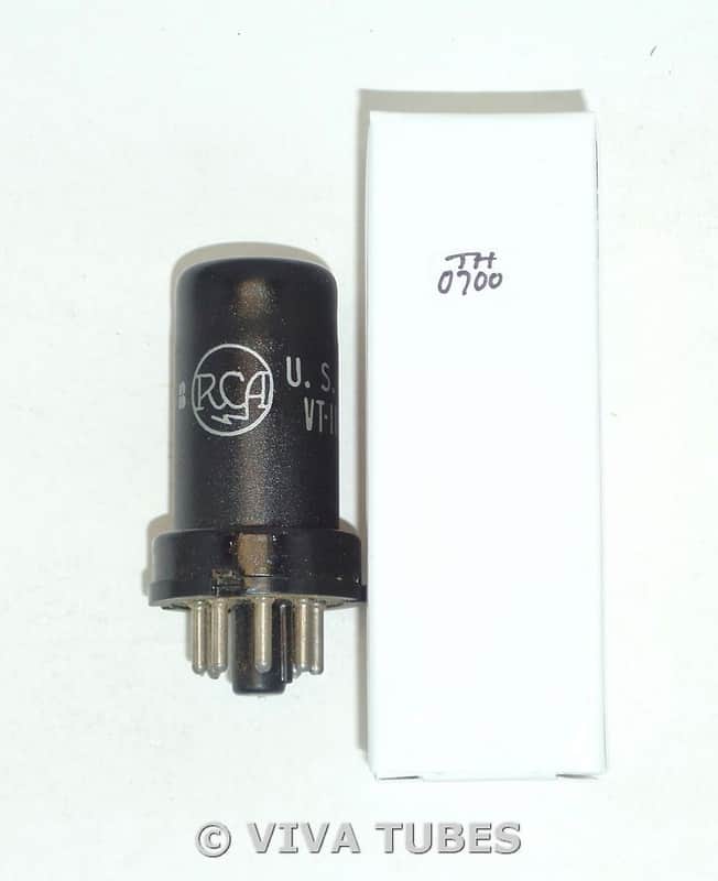 NOS RCA USA 6SJ7/VT-116 Metal Vacuum Tube 100+% image 1
