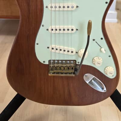 ESP SE Stratocaster Custom 80s Natural Mahogany Body USA Kent Armstrong Vintage American DiMarzio Pickup Brass Kahler Bridge Gotoh Switch MIJ Japan UK Fender Super Strat Parts Guitar Partscaster image 20