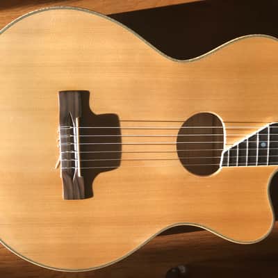 Borys B-520 1987 Natural Jazz Nylon Guitar image 2