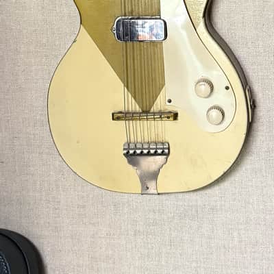 1953-1954 Kay K-136 Green Peanut Stratotone H-44 Two Tone Guitar image 1