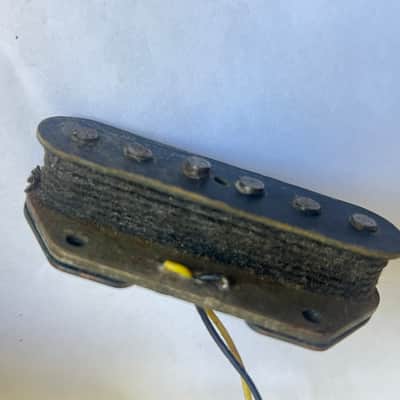 Vintage Fender Telecaster bridge pickup - Grey bottom / staggered poles - 6.06 Kohms image 3