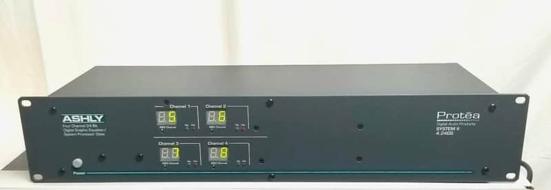Ashly Protea System II 4.24GS Programmable 4-channel Graphic EQ image 1