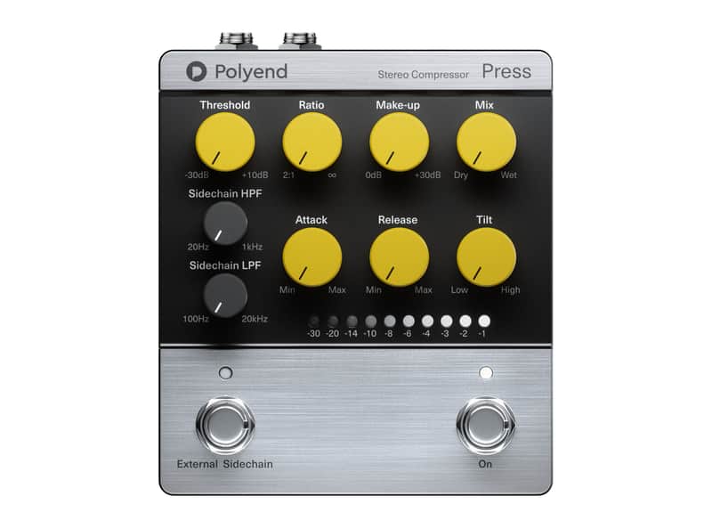Polyend Press Stereo Compressor Pedal image 1