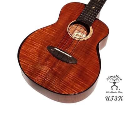 aNueNue Koa Bird UT3K all Solid 4AAAA grade Hawaiian Koa Tenor ukulele image 3
