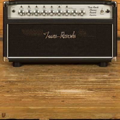 Two-Rock Classic Reverb Signature 50 Watt Head Silver Panel & Knobs image 2