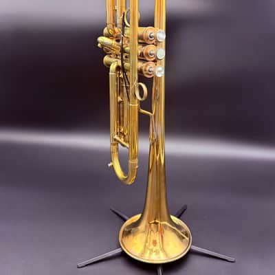 Blackburn Custom Trumpet – Gold Plate – Serial #007 Early Blackburn | Rare Single-Digit Serial | Outstanding Player image 2