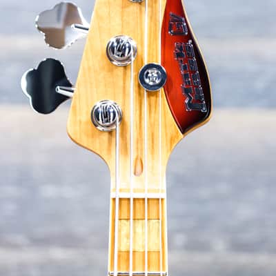 Markbass MB GV 4 Gloxy 3-Tone Sunburst CR MP Passive 4-String Electric Bass w/Bag image 5