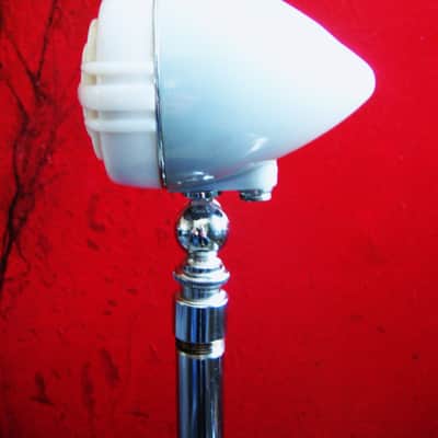 Vintage 1960's Kent M-20 crystal bullet microphone High Z Harp w Atlas stand Olson Lafayette Aiwa Philmore image 7