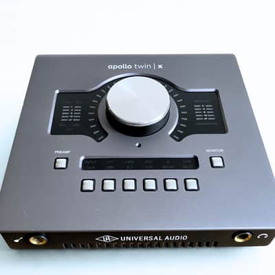 Universal Audio Apollo Twin X DUO Heritage Edition Thunderbolt 3 Audio Interface 2020 - Present - Gray - Mint image 1
