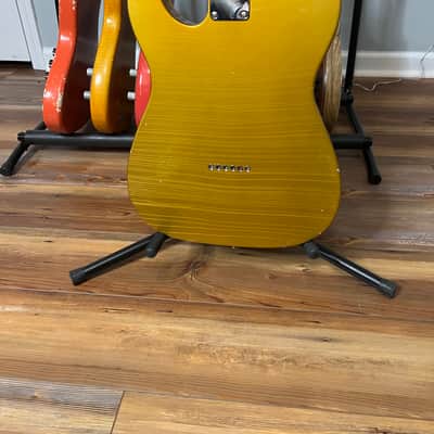 Bloomdoom Allparts Partscaster Telecaster - Firemist gold image 7