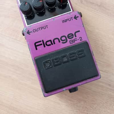 Boss BF-2 Flanger 1984-1990 (Green Label) Made In Japan | Reverb