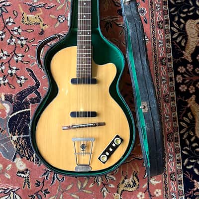 1960 Hofner Club 50 - Blonde - Original Selmer Case image 12