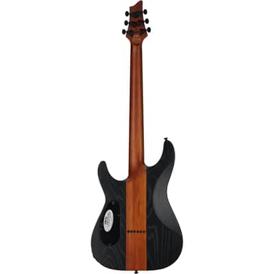 Schecter Rob Scallon C-1 Electric Guitar, Satin Dark Burst image 6