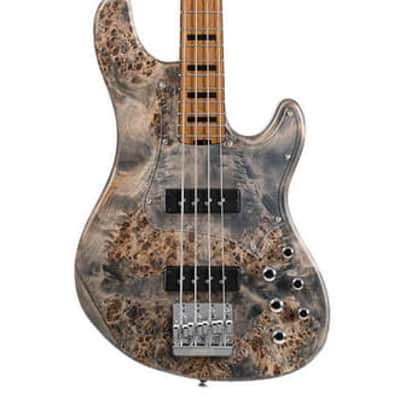 Cort GB-MODERN 4-String OPCG Electric Bass w/case Open Pore Black / Charcoal Grey image 11
