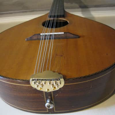 Gerald Adams Cittern Dated 1983 Sitka Spruce & Rosewood British Luthier-Made Traditional 10-String. image 12