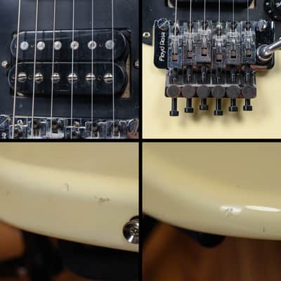 Kramer USA Pacer Deluxe White 1985 w/Hard Shell Case image 14