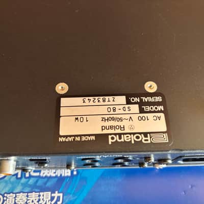 Edirol SD-80 Studio Canvas 128-Voice USB Sound Module w/ box Roland image 8