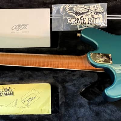 Ernie Ball Music Man BFR James Valentine – Pine Green – Signed – #21/63 – OHSC + COA image 2