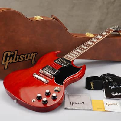 2023 Gibson SG Standard '61 Reissue Cherry Electric Guitar w/ OHS Case #58898 image 21