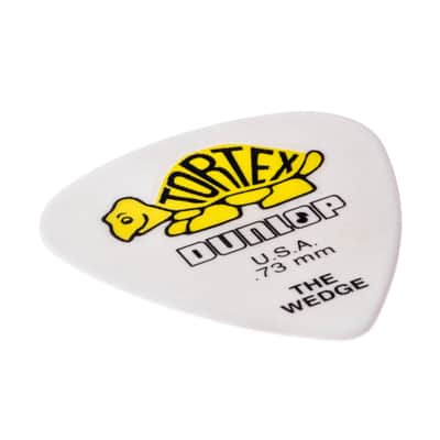 Dunlop Guitar Picks  12 Pack  Tortex Wedge  .73mm  424P.73 image 3