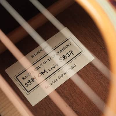 Santa Cruz 1934 OM Old Growth Mahogany 2021 image 12