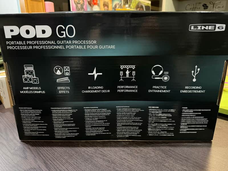 Line 6 POD GO Multi-Effect and Amp Modeler 2020 - Present - Black image 1
