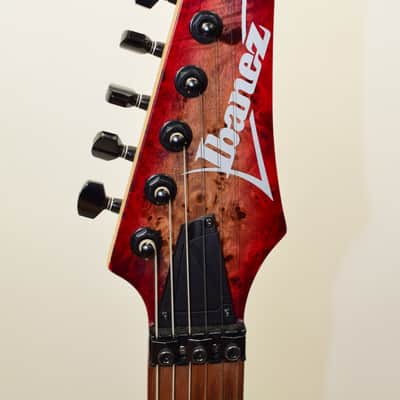 2024 Ibanez RG470PB Electric Guitar, Red Eclipse Burst image 7