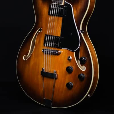 Ibanez AS7328 Hollow Body Baritone Electric, Tobacco Brown image 2