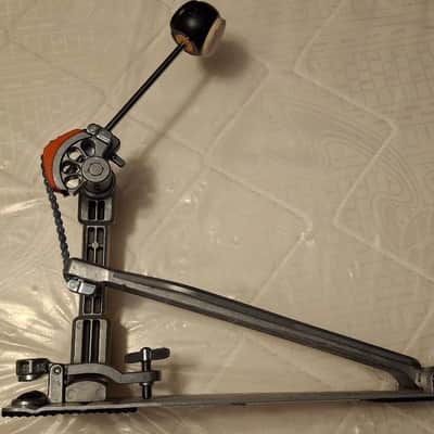 Pearl P930 Demonator Longboard Chain Drive Single Bass Drum Pedal 2010s - Chrome / Orange image 4
