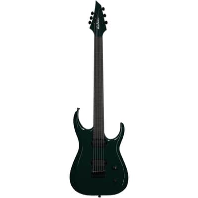 Jackson Roman Ibramkhalilov MDK HT6 Baritone Electric Guitar, (with Gig Bag), Emerald image 2