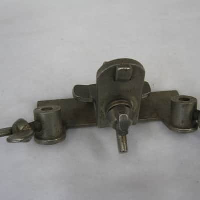 Ludwig Bass Drum Anchor 50's Nickel Plated image 3