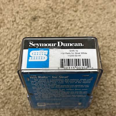 Seymour Duncan SHR-1b Hot Rails Strat White Bridge image 10