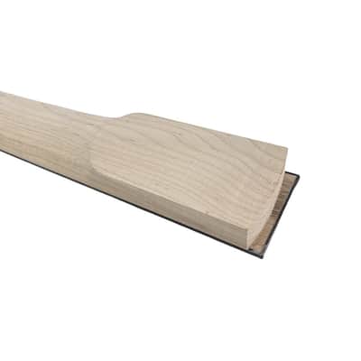 25.5" Electric Guitar Neck Maple 22 Frets Maple Fretboard Bolt-On Inlay Unfinished image 7